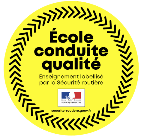 Label École conduite qualité – enseignement labellisé par la Sécurité routière